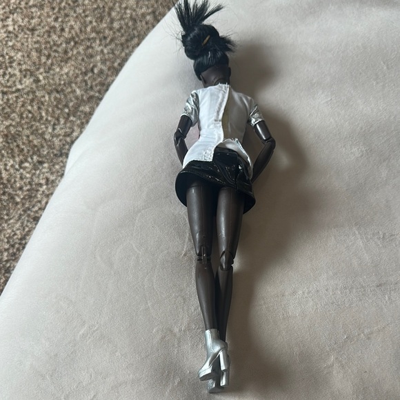 2021 Barbie Doll Michiko - Heart Dress and Silver Boots Articulating Body - Picture 2 of 6